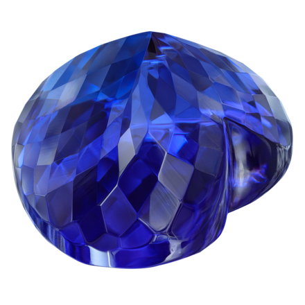 Танзанит, Сердце 15,26 Ct 2