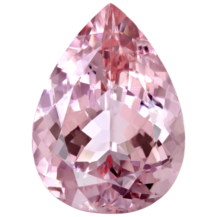 Морганит, Груша 11,92 ct 1