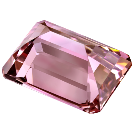 Морганит, Октагон, 12,26 ct 2