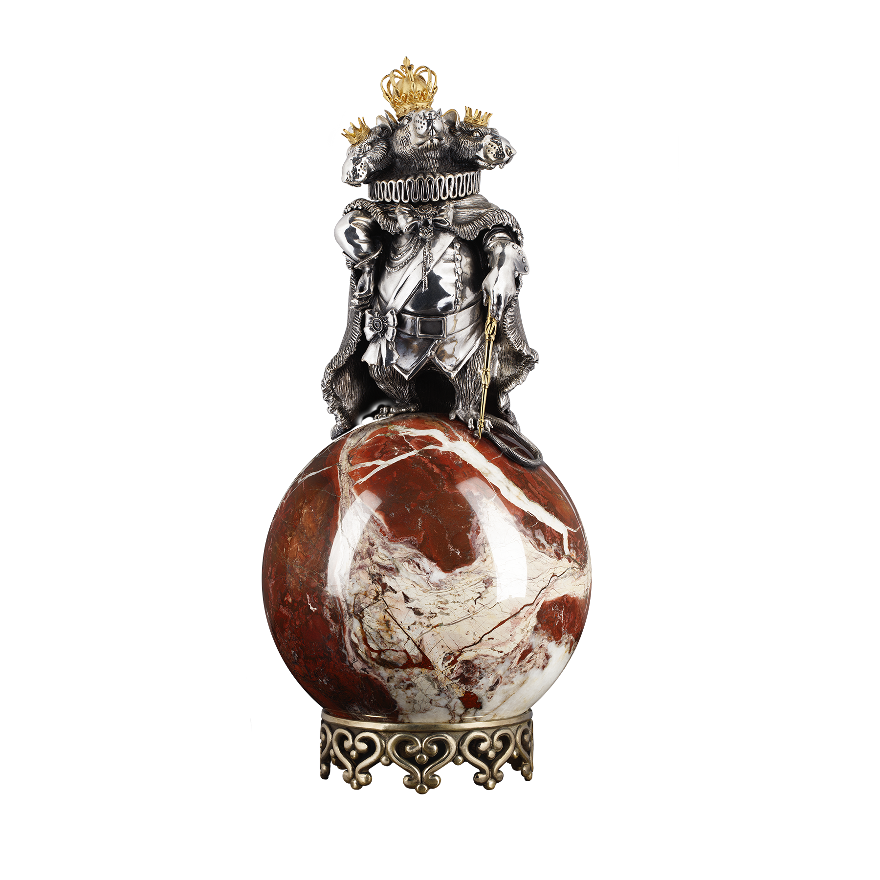 Настольная скульптура «Мышиный король»