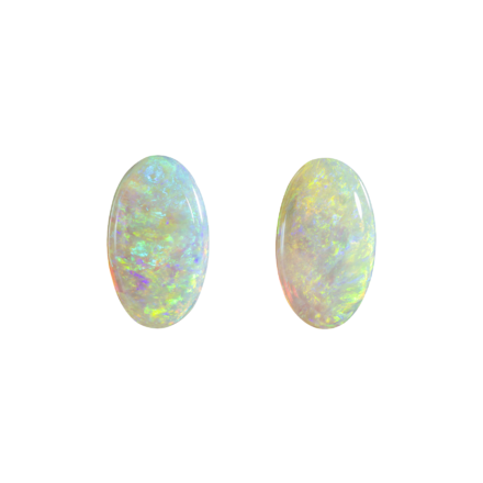 Сет из двух опалов, AUSTRALIA, Овал, 4,11/ 4,97ct 1