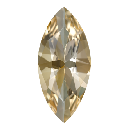 Жёлтый берил, Маркиз, 10,61ct 1