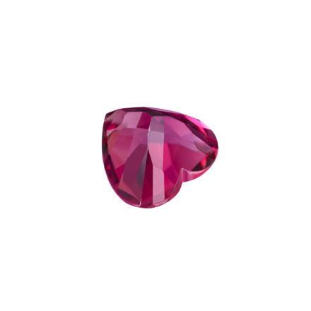 Турмалин Рубеллит, Сердце, 2,46ct 2