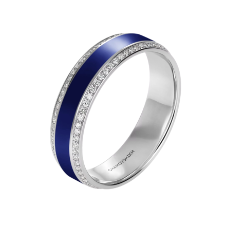 Кольцо с бриллиантами, белое золото, н.керамика 1