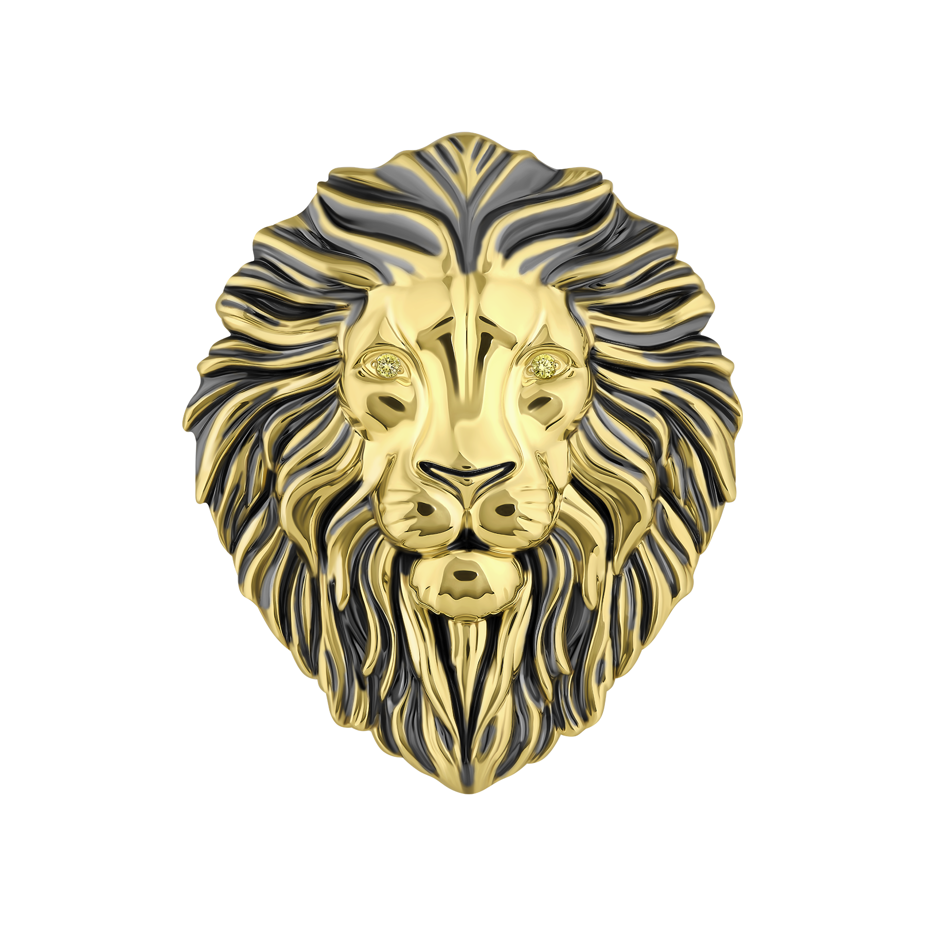 Нагрудный знак желтое золото