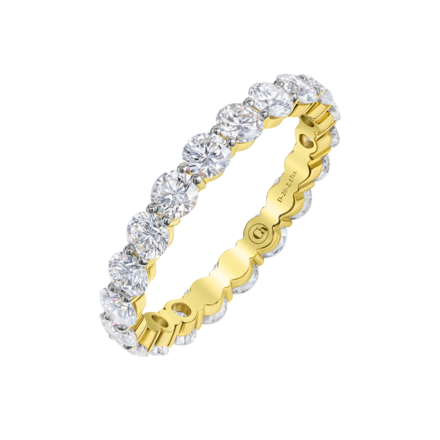 Кольцо с бриллиантами, жёлтое золото 1