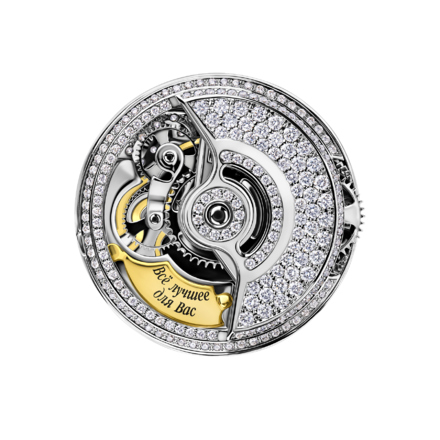 Кольцо с бриллиантами, белое золото 3