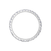 Кольцо с бриллиантами, белое золото