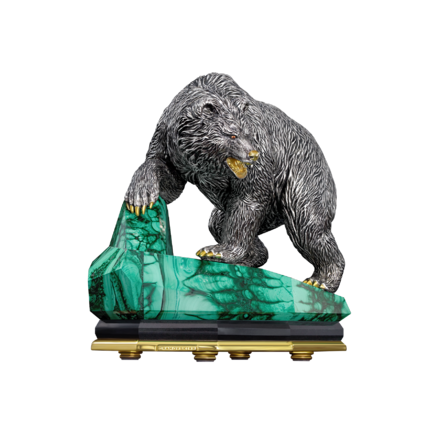 Настольная скульптура «Медведь» 1