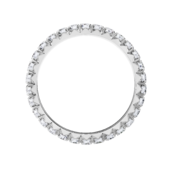 Кольцо с бриллиантами, белое золото