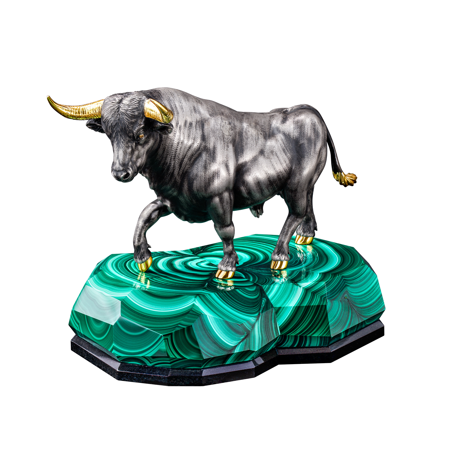 Настольная скульптура «Бык»