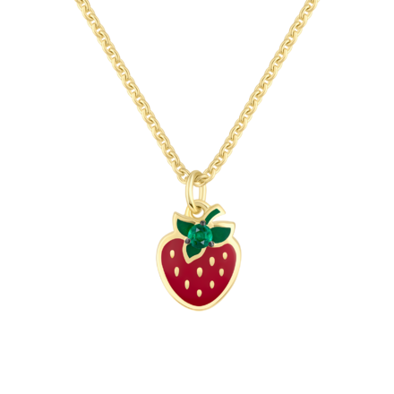 Колье с изумрудом, жёлтое золото, н.керамика 1