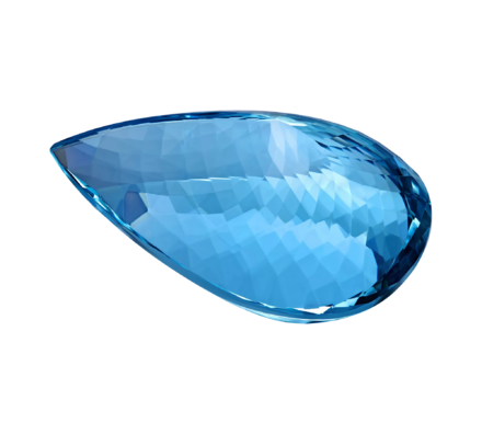 Аквамарин, Груша, 101,69 ct 2