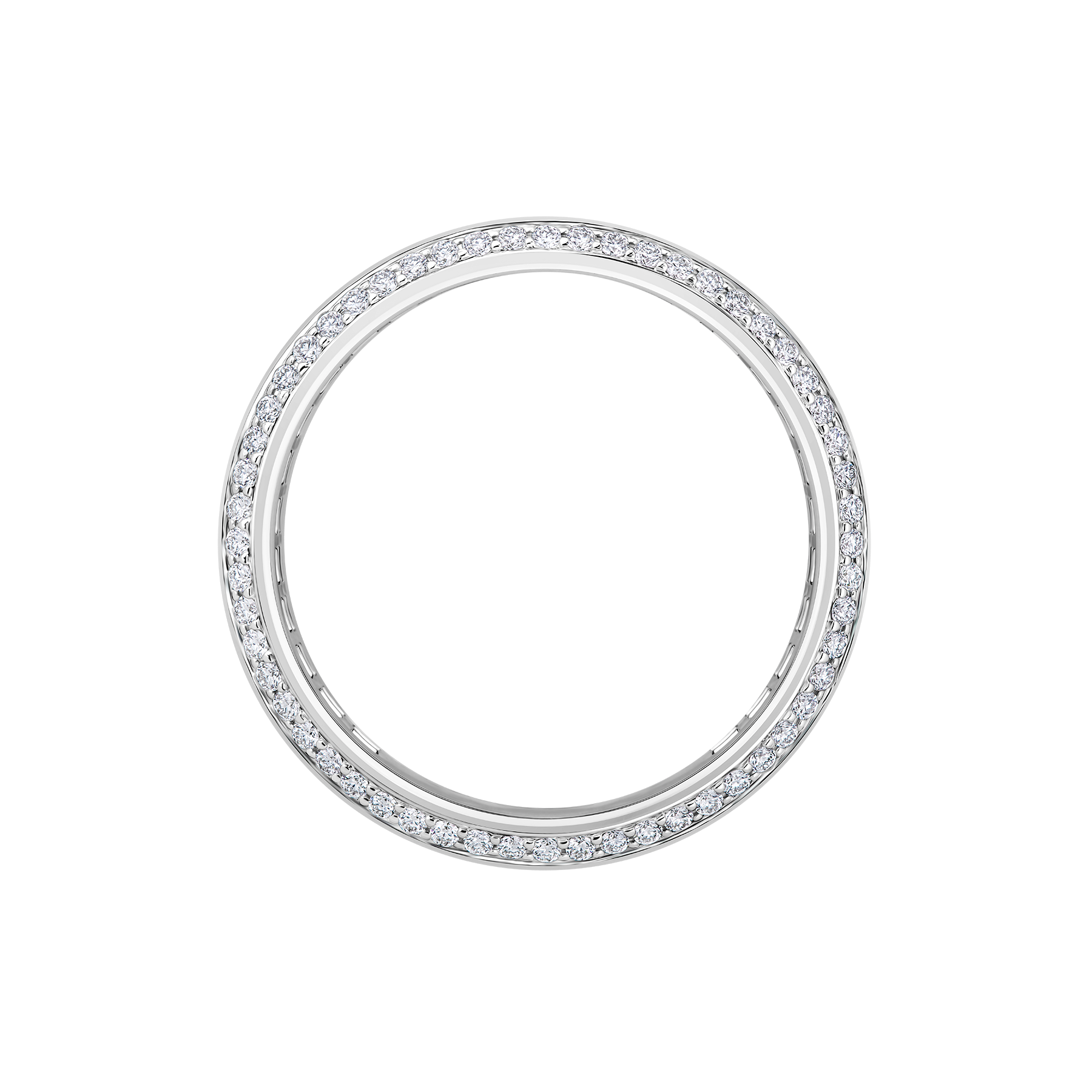 Кольцо с рубинами и бриллиантами, белое золото