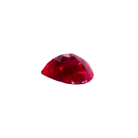 Рубин, MOZAMBIQUE, UNHEATED, Груша, 4,05 ct 2